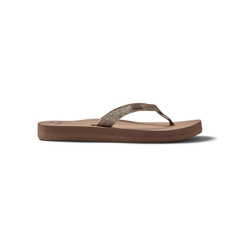 Reef Star Cushion Womens Flip Flop, Soft Cushion Footbed, Arch Support, Almond, 7 - Image 4